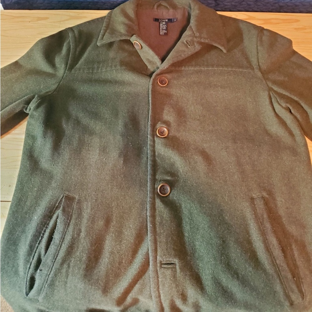 J crew wool coat